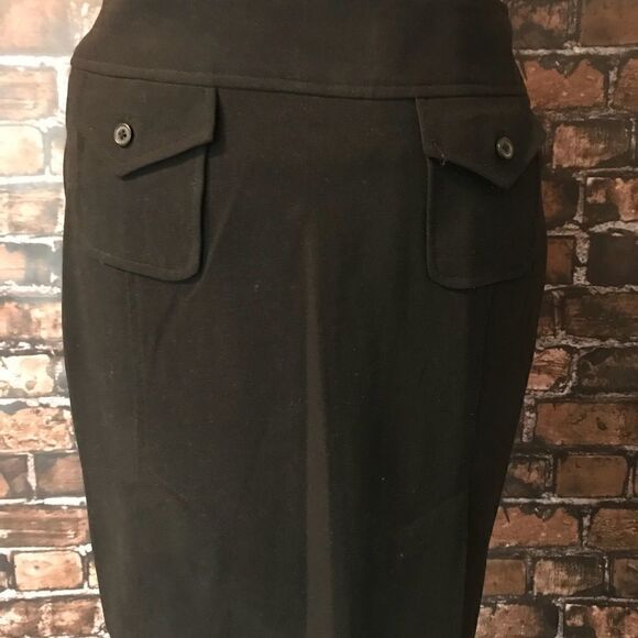 NWOT Larry Levine black skirt - Picture 3 of 4
